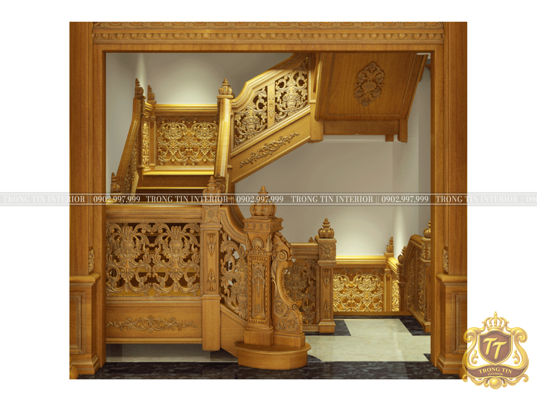 Cầu Thang Cổ Điển Mẫu 2