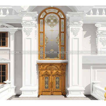 Cửa Mặt Tiền Cổ Điển Mẫu 9