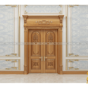 Cửa Phòng Cổ Điển Mẫu 3