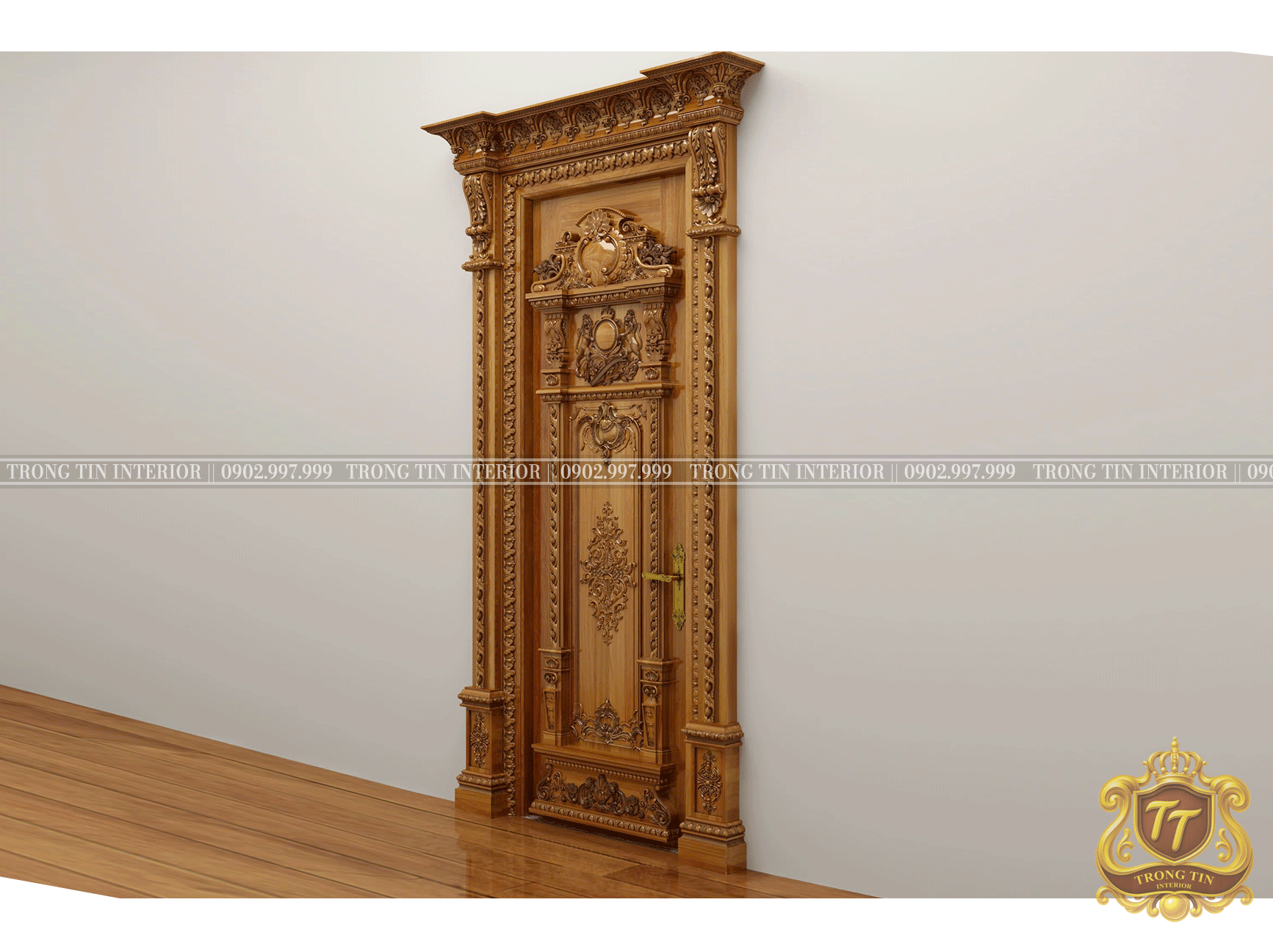 Cửa Phòng Cổ Điển Mẫu 4