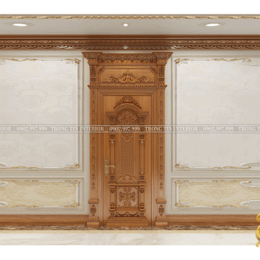 Cửa Phòng Cổ Điển Mẫu 6