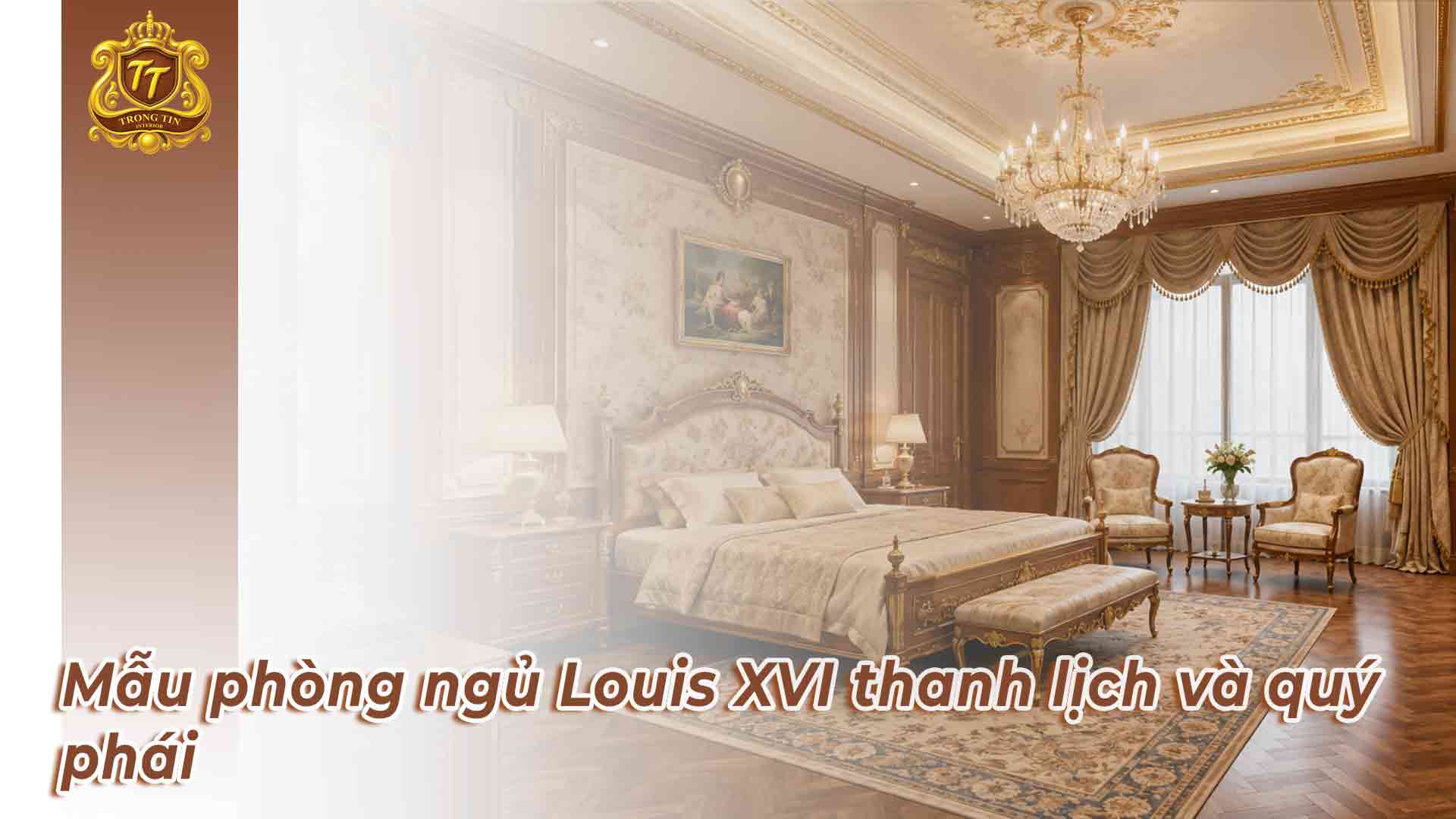 Mẫu phòng ngủ Louis XVI