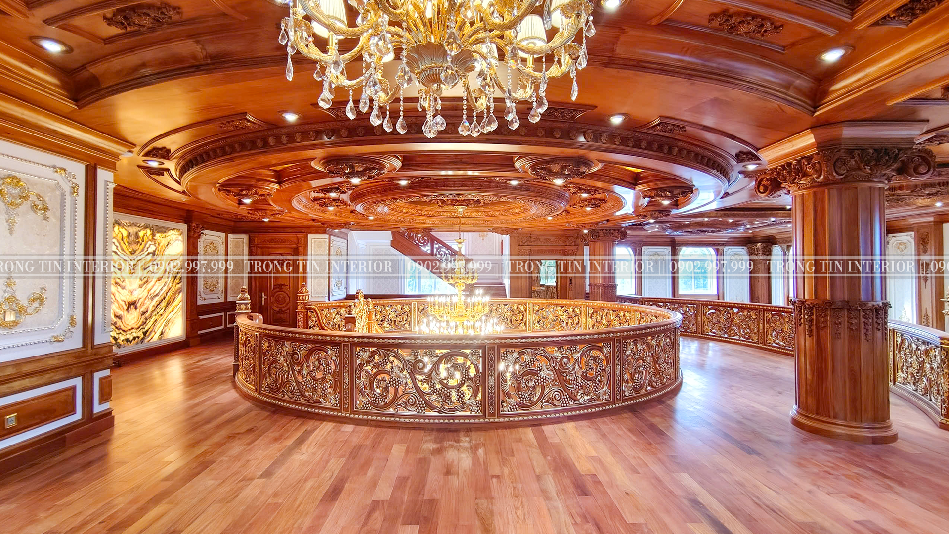 Đại sảnh cổ điển tầng 2 - Trọng Tín Interior