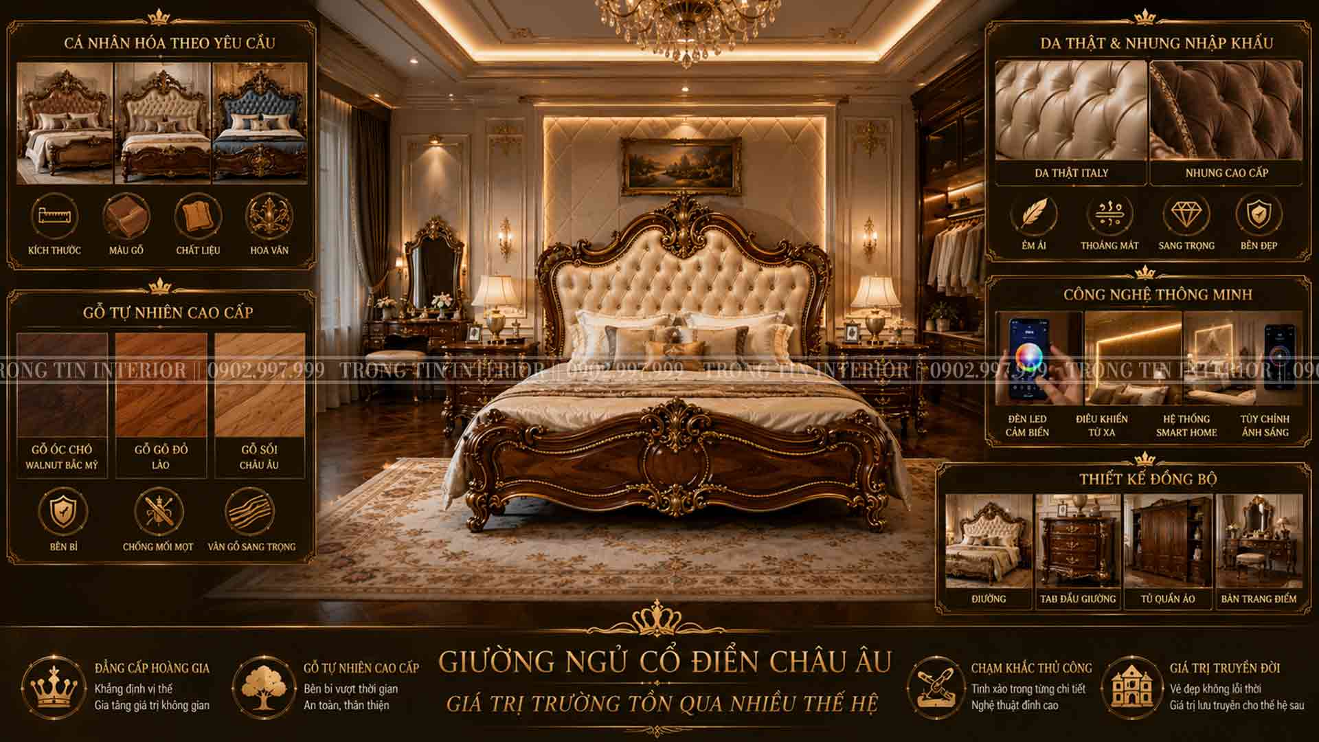 Các phong cách giường ngủ cổ điển có xu hướng được ưa dùng trong tương lai