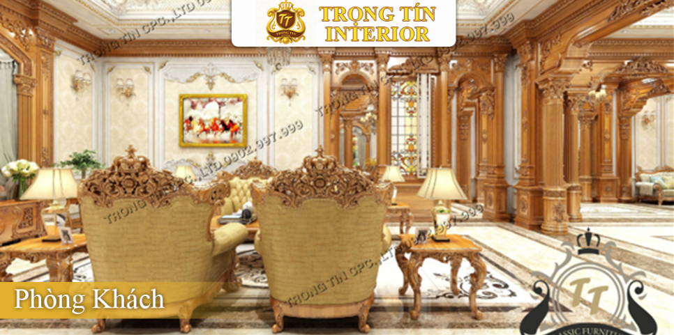 Phòng Khách Cổ Điển