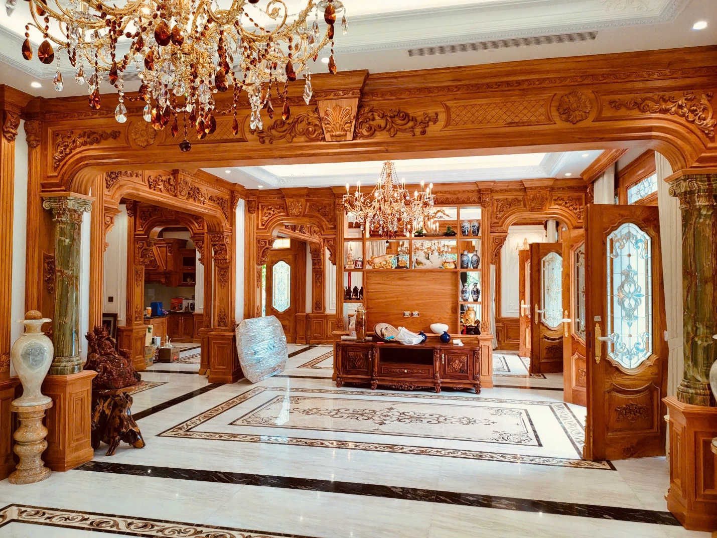 Biệt Thự khu Sala quận 2 (cũ) do đội ngữ Trọng Tín thi công