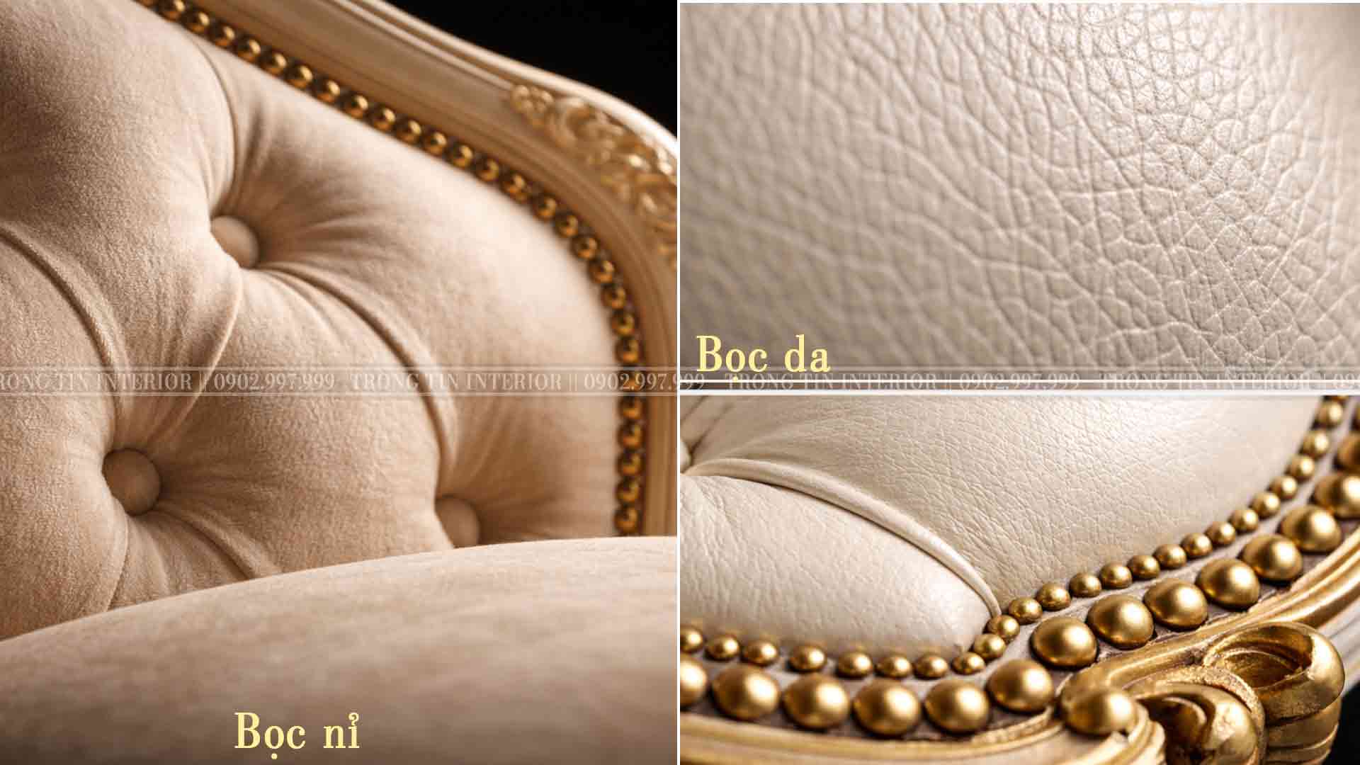 Phương pháp bọc nỉ và bọc da