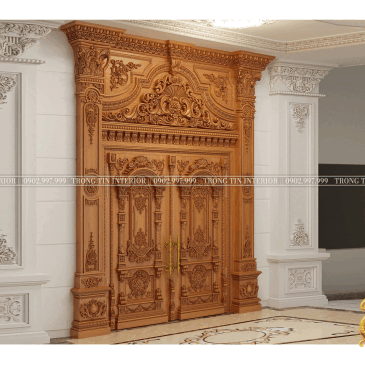 Cửa Mặt Tiền Cổ Điển Mẫu 2