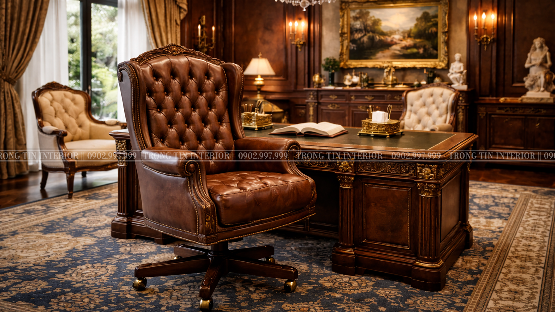 Ghế Excutive Chair - thể hiện sự uy quyền và sang trọng