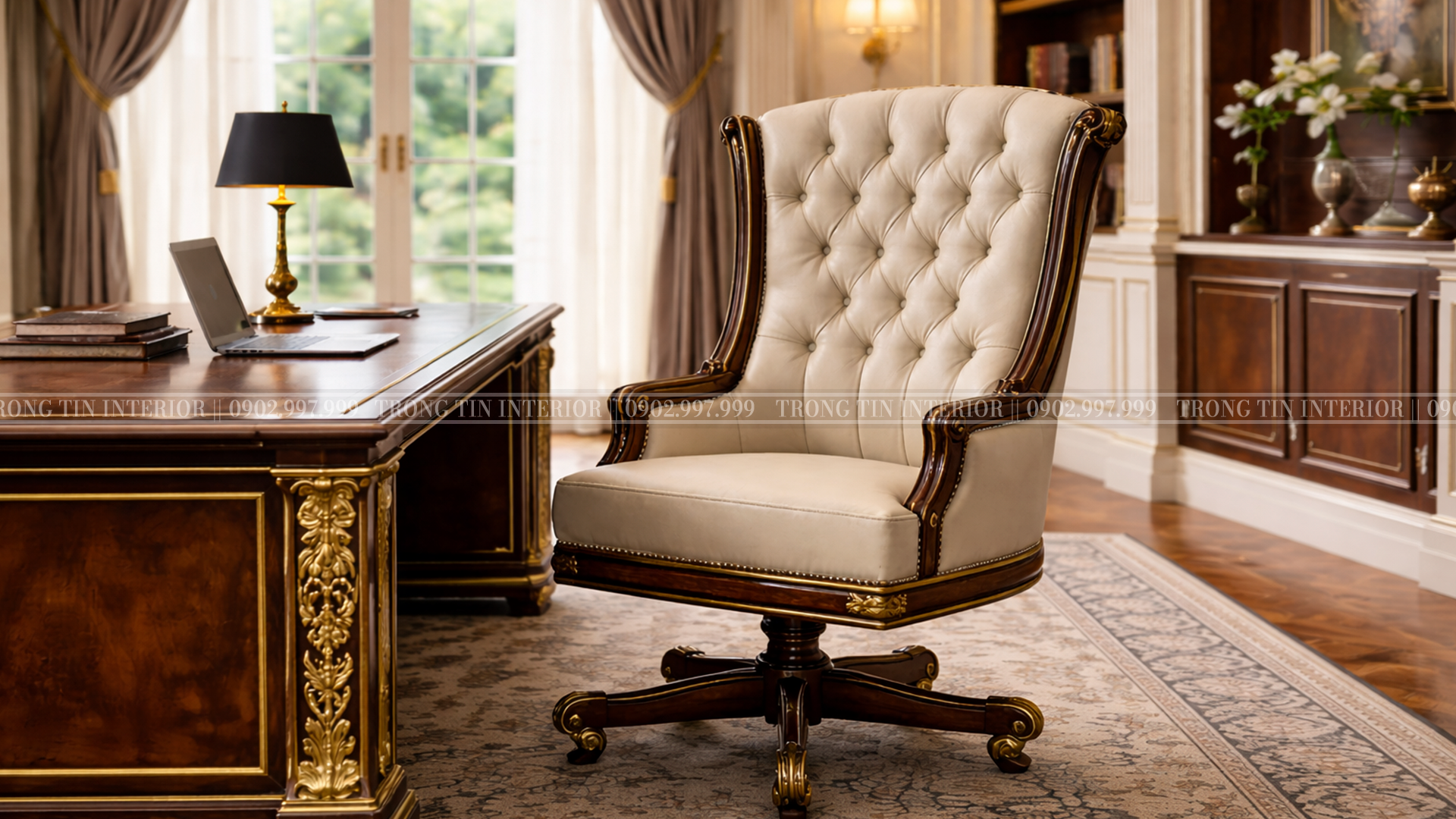 ghế làm việc tân cổ điển