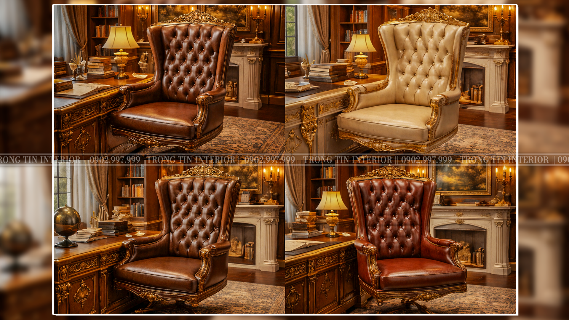 Ghế lãnh đạo thể hiện sự quyền lực - Trọng Tín Interior