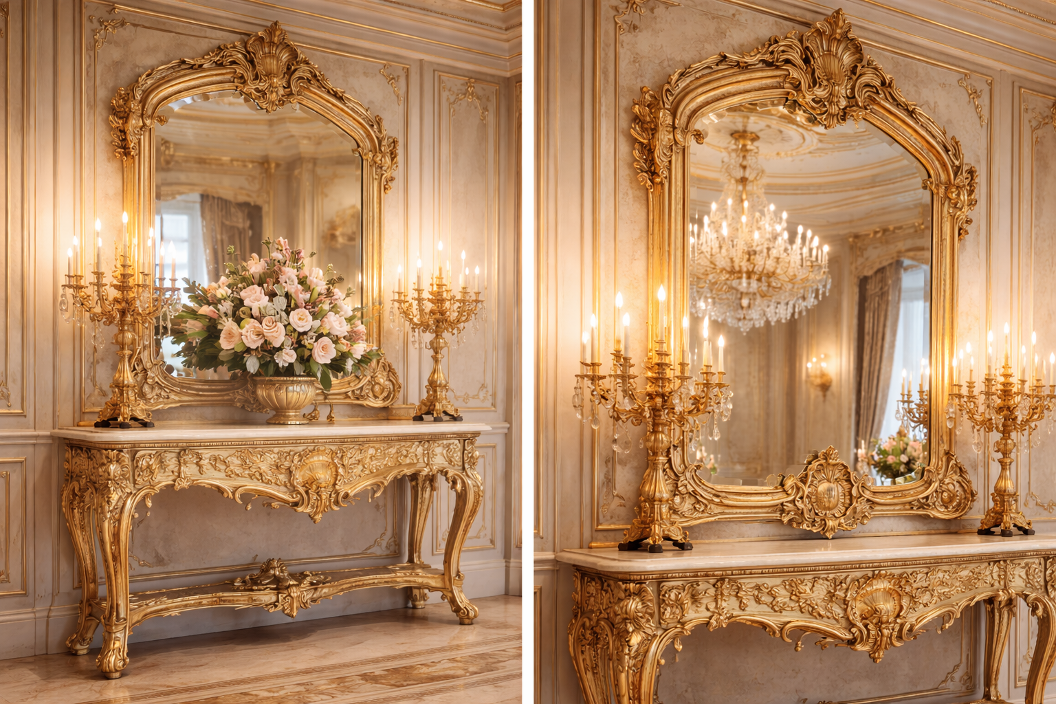 Gương và bàn trang trí 5.4