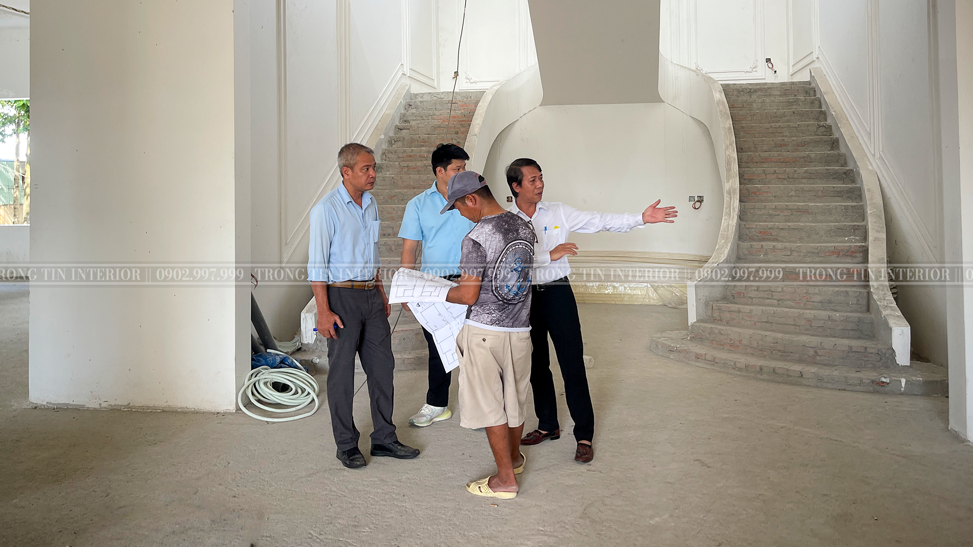 Hình ảnh khảo sát thi công tại công trình