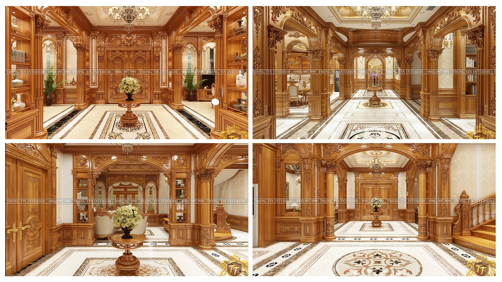 Mẫu Đại Sảnh Cổ Điển - Trọng Tín Interior