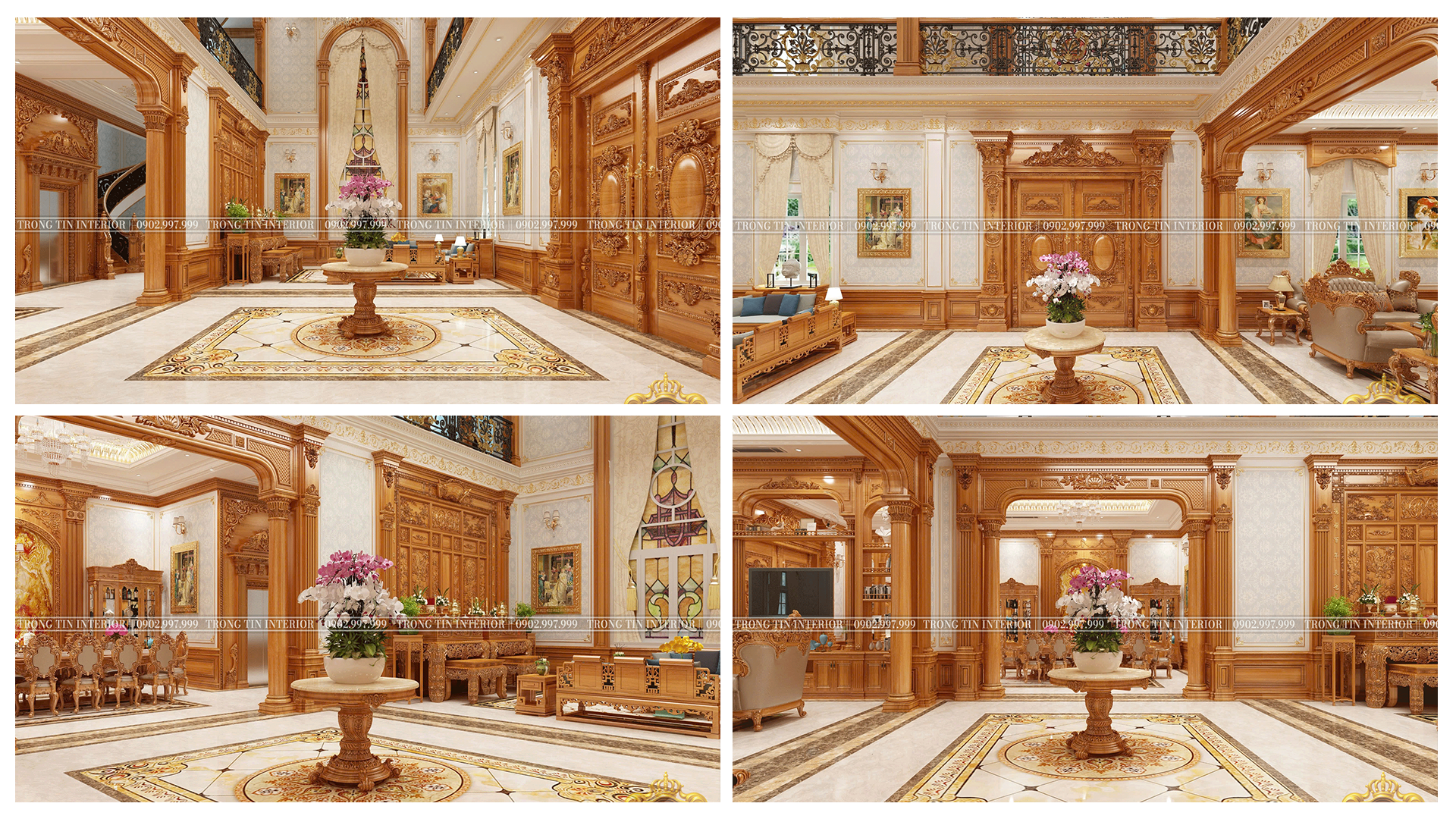 Hình ảnh Đại Sảnh Cổ Điển Mẫu 2 - Trọng Tín Interior