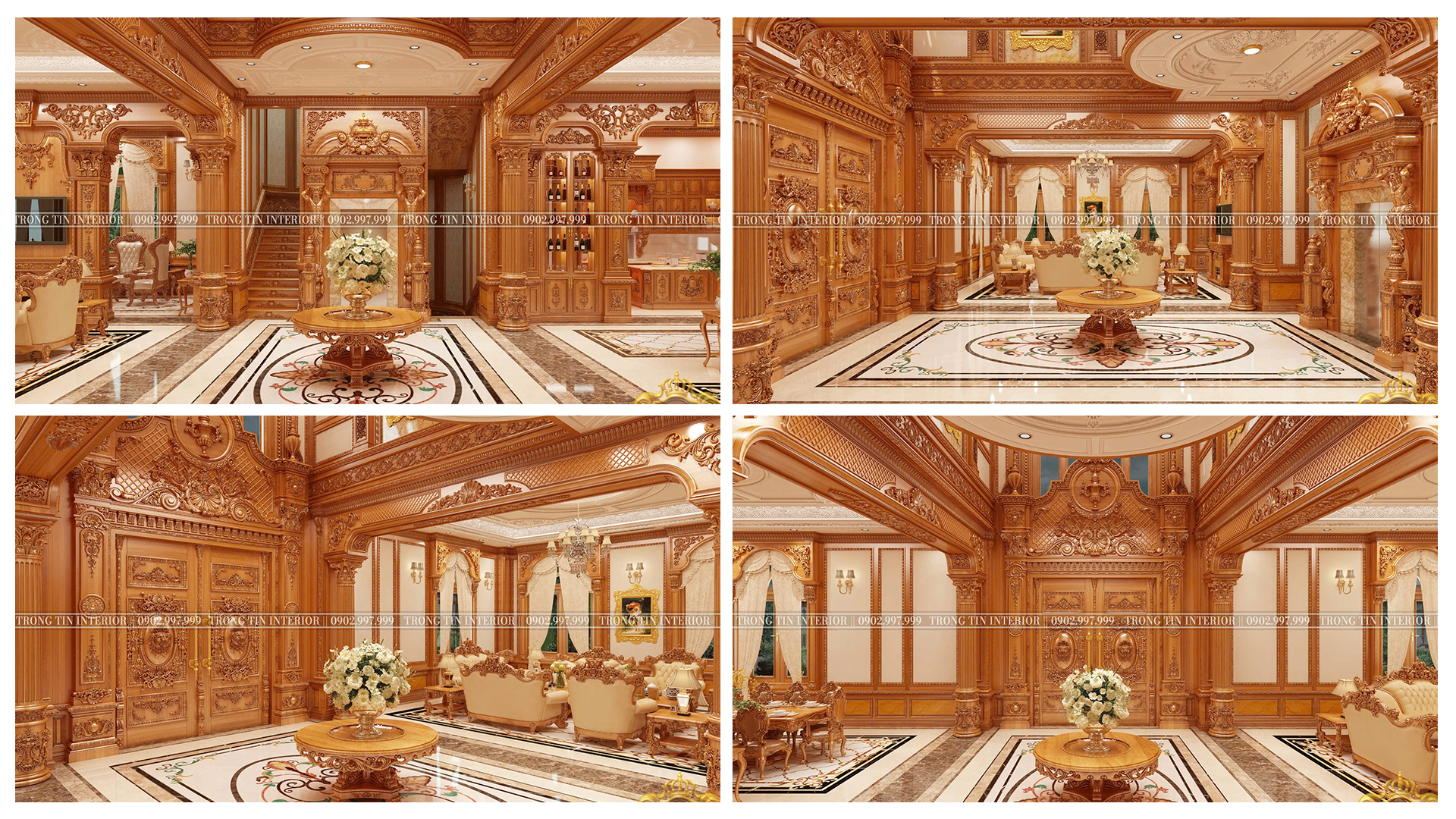 Hình Ảnh Đại Sảnh Cổ Điển Mẫu 3