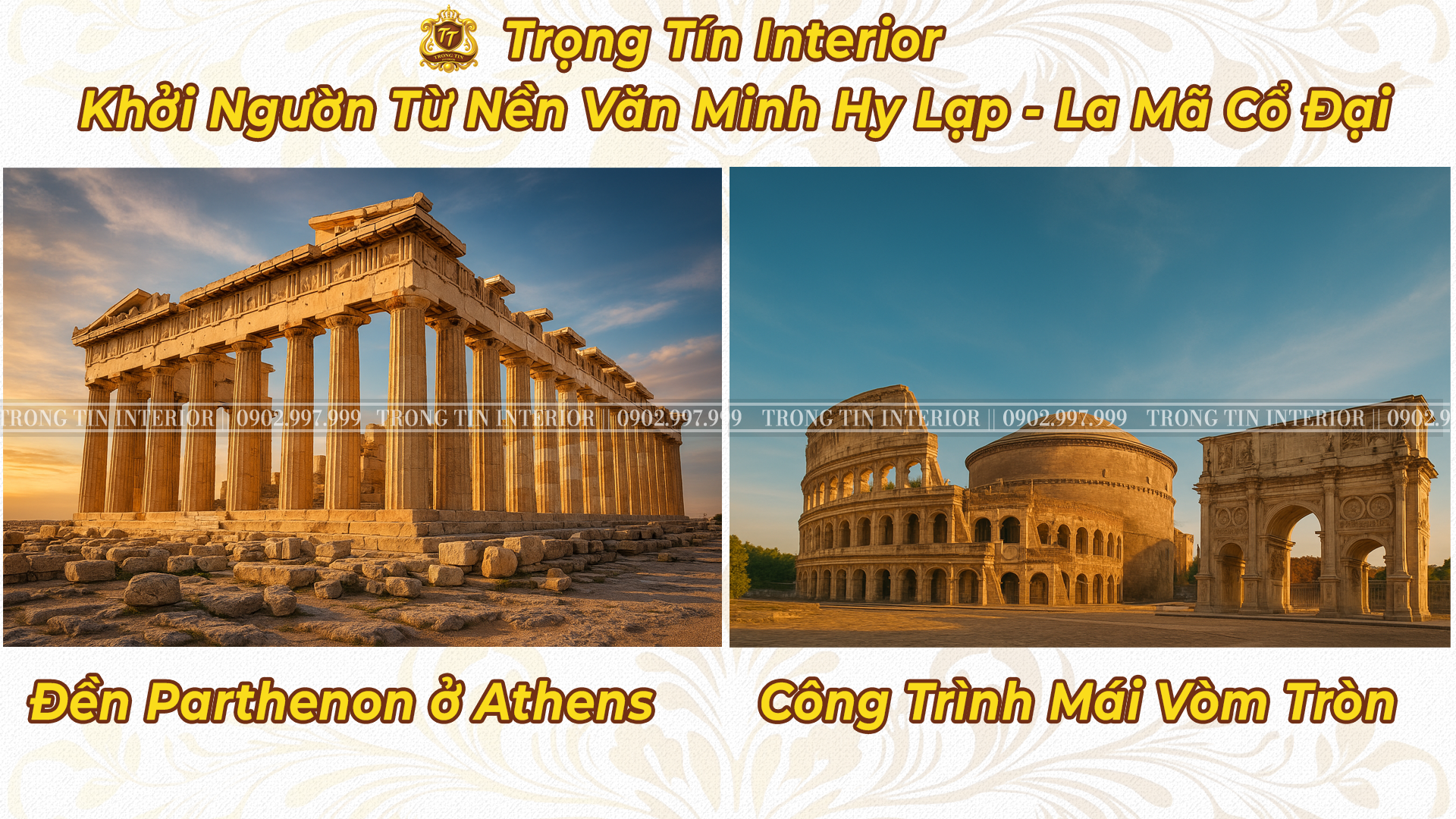 Khởi nguồn từ nền văn minh Hy Lạp – La Mã cổ đại