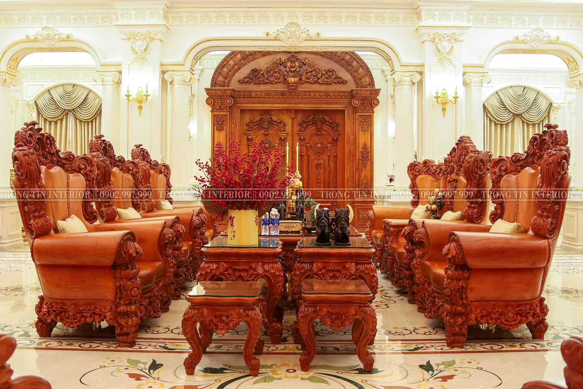 Không gian bộ bàn ghế đại sảnh