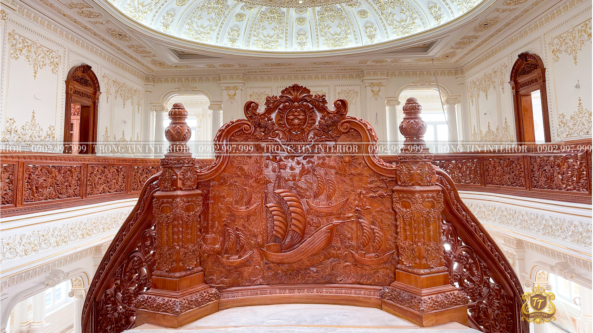 Không gian đại sảnh nhà Anh Mẫu