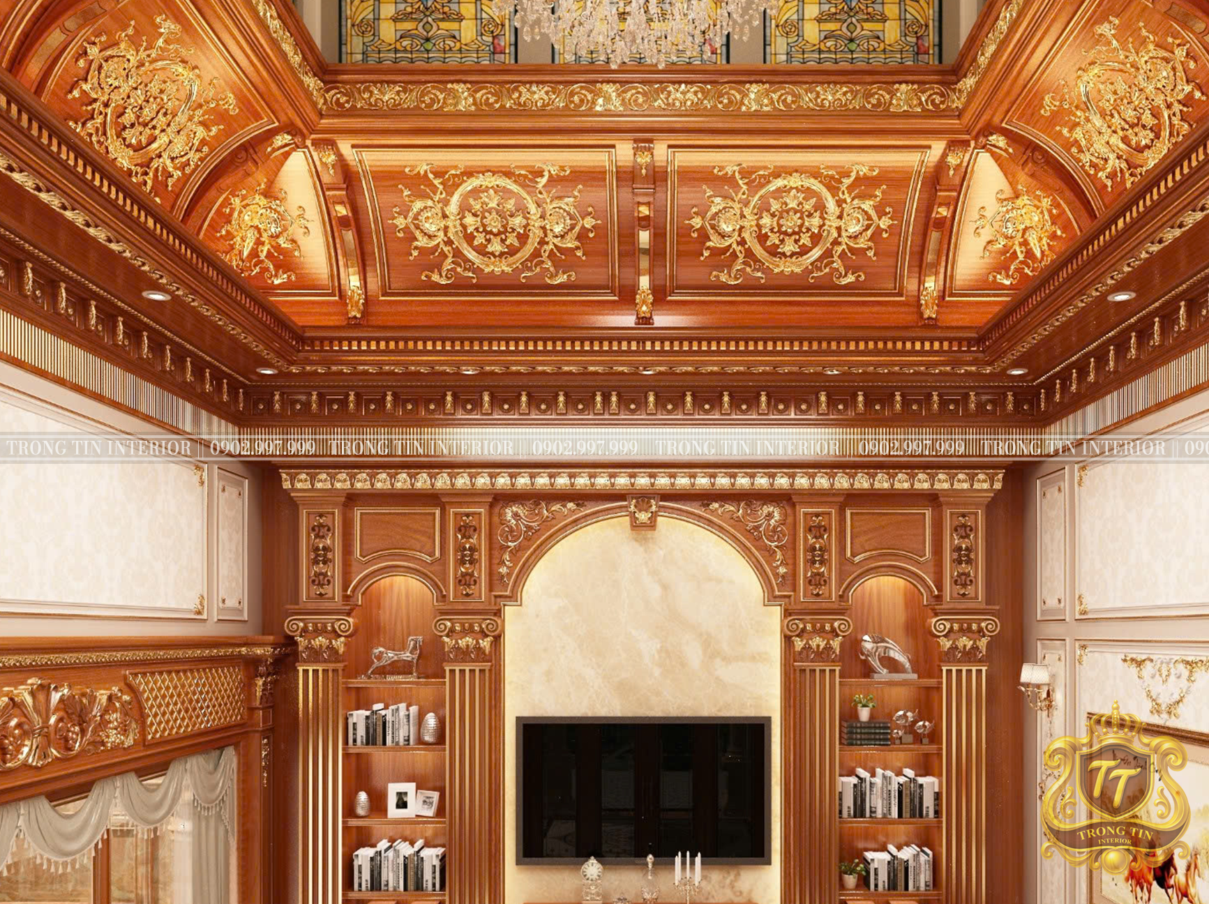 Trọng Tín Interior - Phào chỉ và trần nhà
