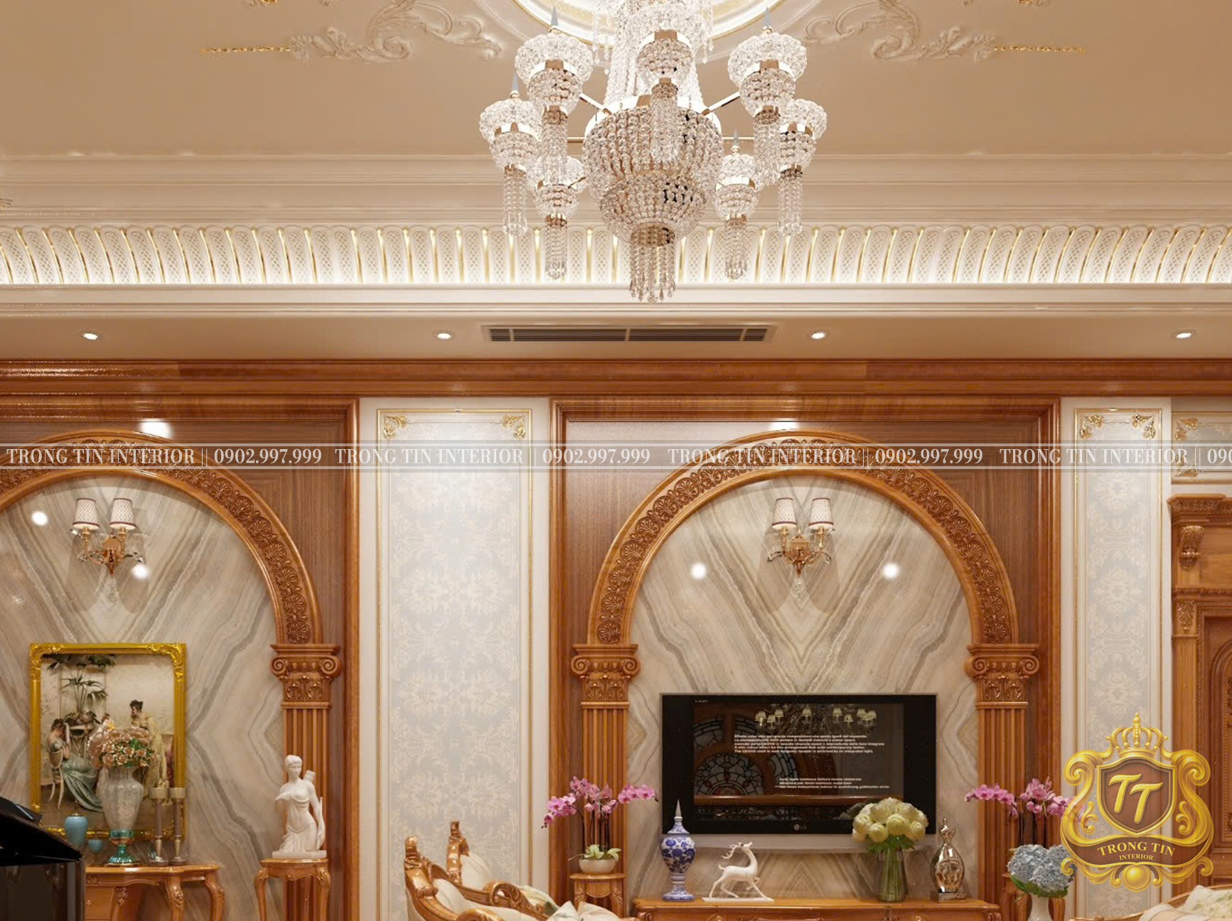 Trần Nhà và Phào Chỉ - Trọng Tín Interior