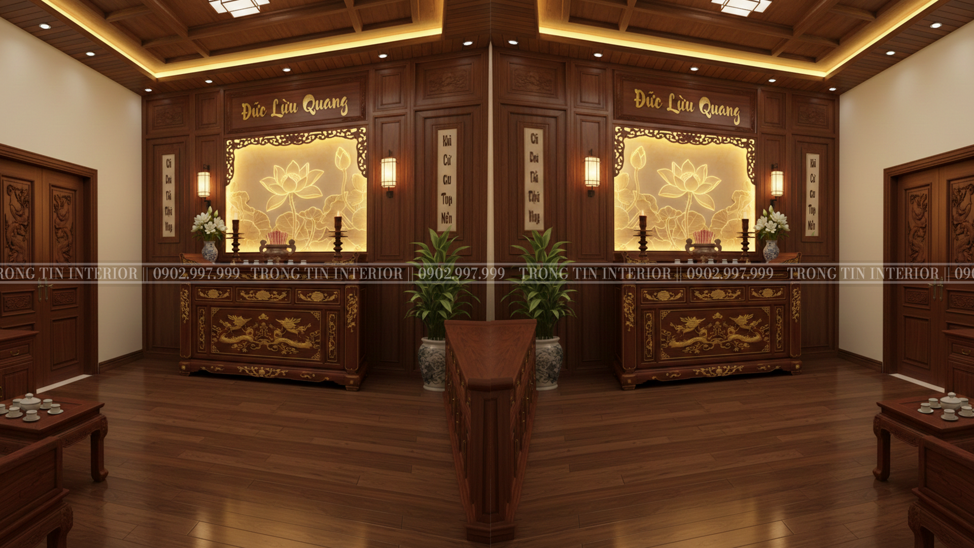 Phòng thờ gia tiên - Trọng Tín Interior