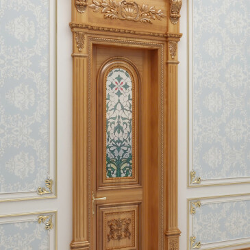 Cửa Phòng Cổ Điển Mẫu 2