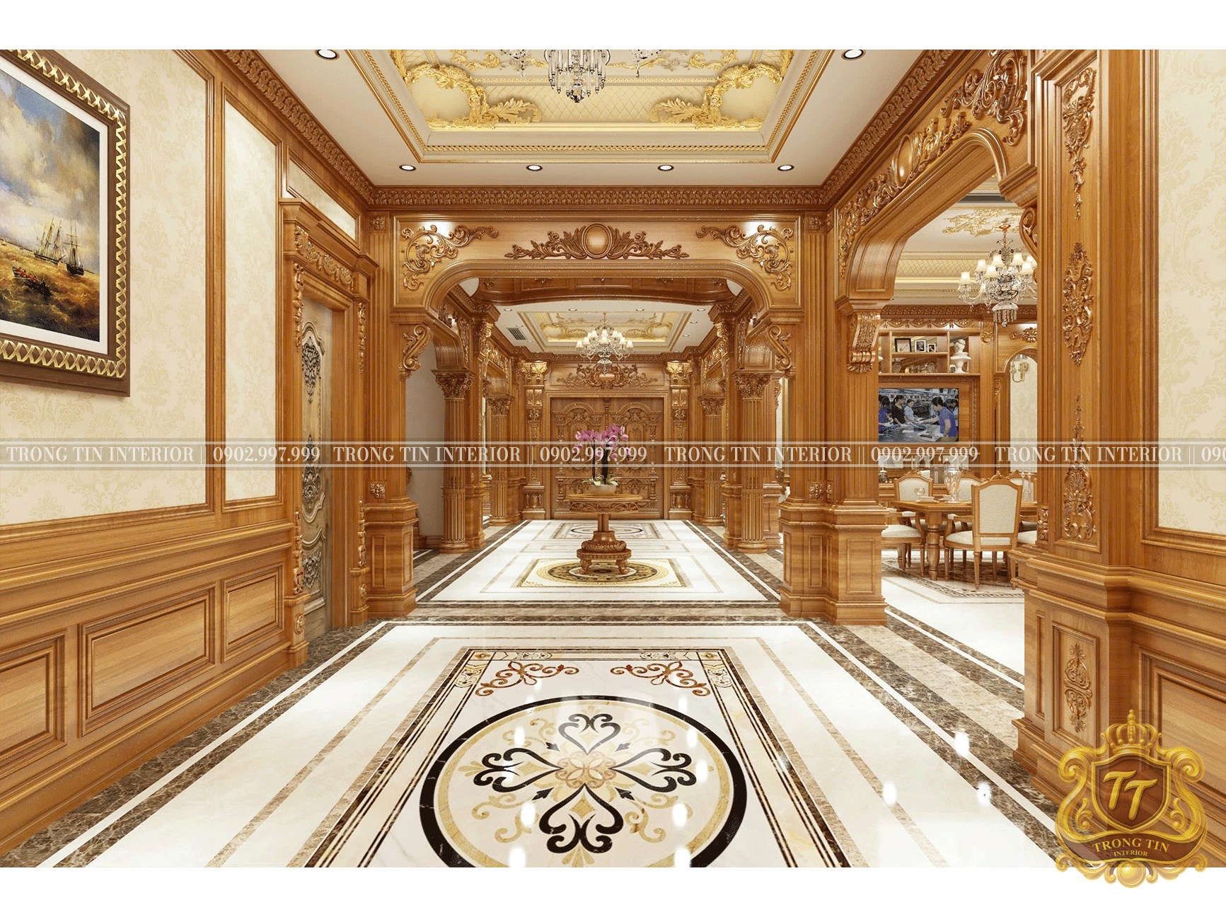 Đại Sảnh Cổ Điển Mẫu 8