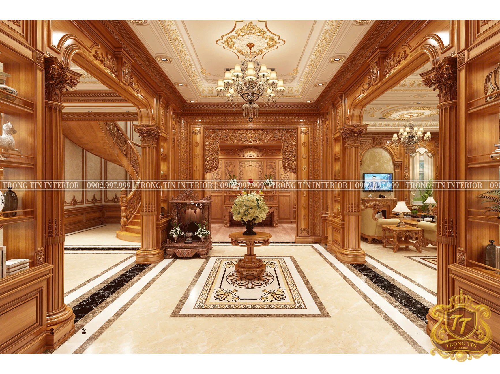 Đại Sảnh Cổ Điển Mẫu 9