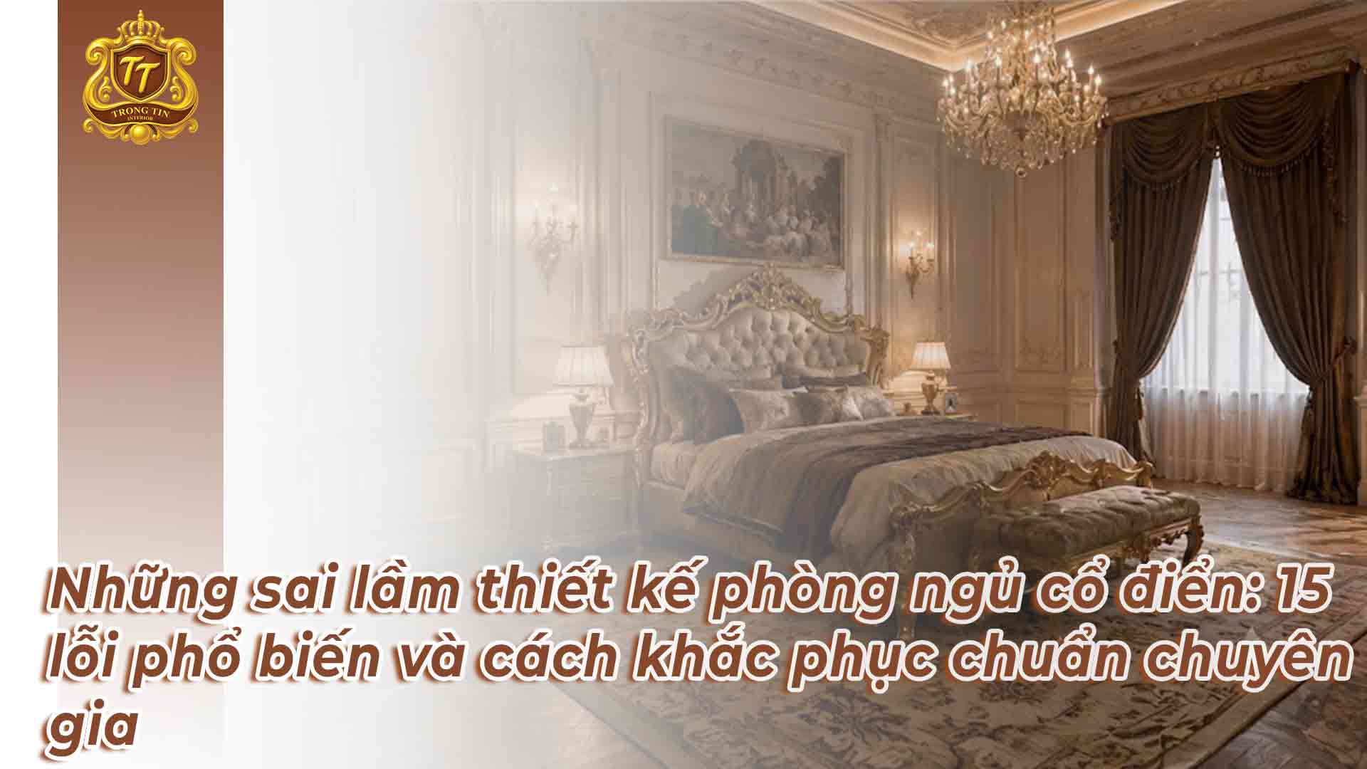 Những sai lầm thiết kế phòng ngủ cổ điển: 15 lỗi phổ biến và cách khắc phục chuẩn chuyên gia